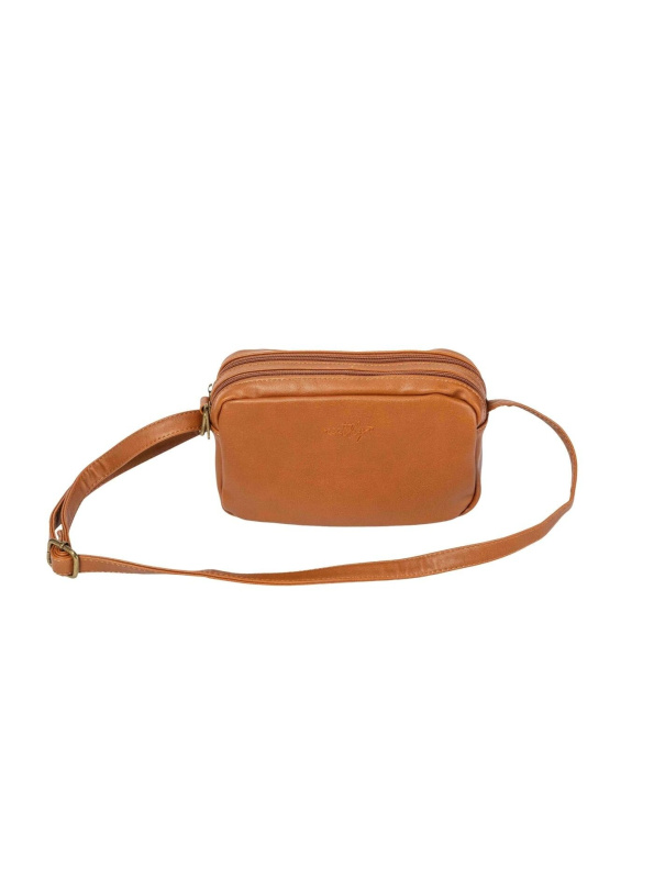 Meatfly kabelka Talia Brown | Hnědá | Objem 1,5 L