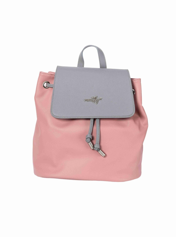 Meatfly batoh Raver Dusty Rose / Light Grey | Šedá | Objem 10 L