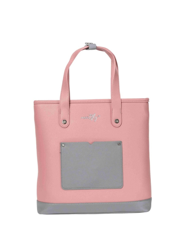 Meatfly kabelka / batoh Kerry Dusty Rose / Light Grey | Růžová | Objem 7 L
