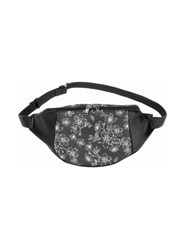 Meatfly ledvinka Priya Blossom Black | Černá | Velikost One Size