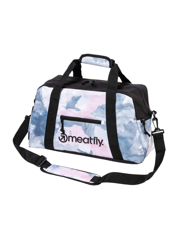 Meatfly cestovní taška Mavis Clouds Pink | Růžová | Objem 26 L