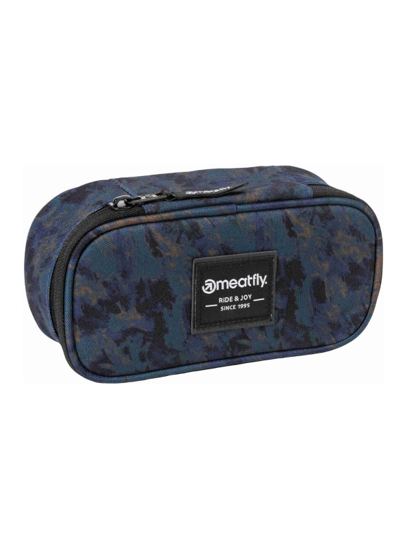 Meatfly pouzdro Pencil Case Mossy Navy | Modrá | Velikost L