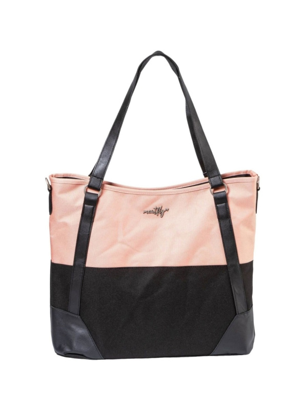 Meatfly dámská kabelka Insanity Peach / Black | Černá | Objem 11 L