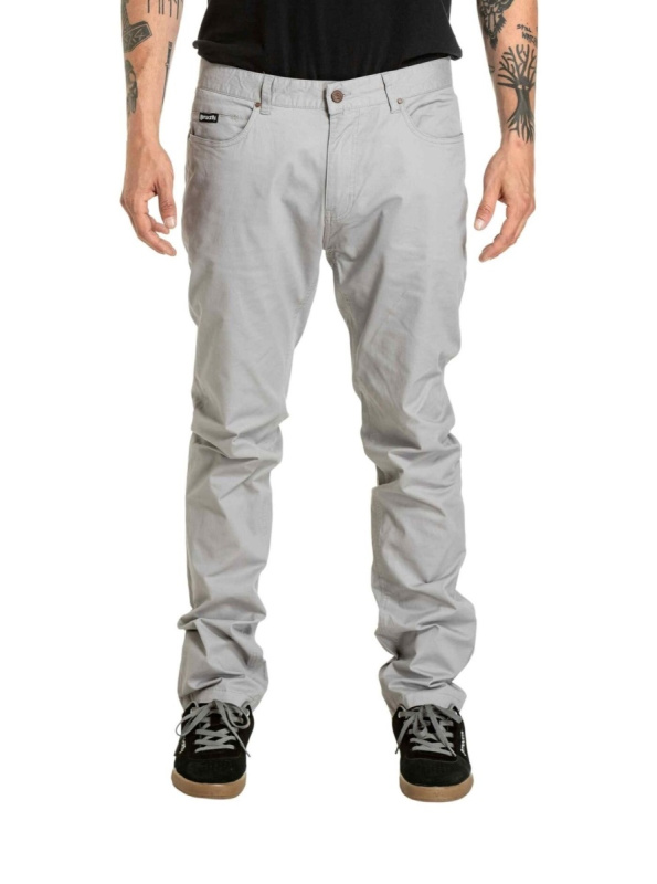 Meatfly pánské kalhoty Sagvan 2.0 Stone | Šedá | Velikost 34