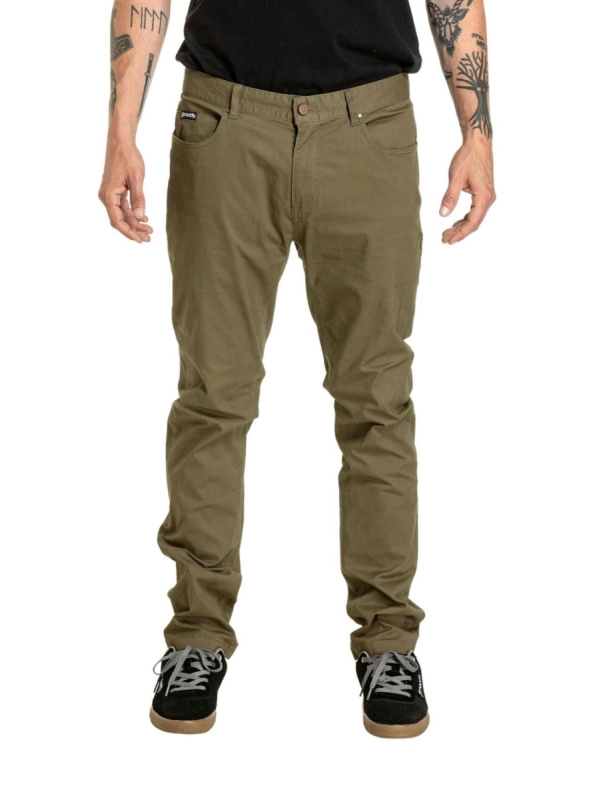Meatfly pánské kalhoty Sagvan 2.0 Olive | Zelená | Velikost 33