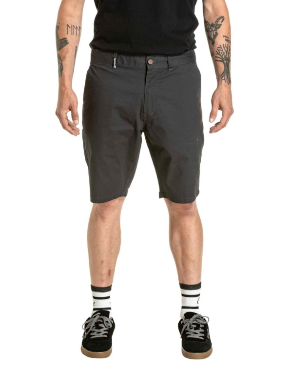 Meatfly pánské kraťasy Anthrax 2.0 Dark Grey | Šedá | Velikost 38