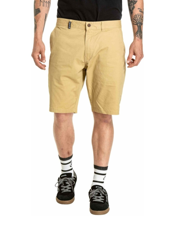 Meatfly pánské kraťasy Anthrax 2.0 Latte | Hnědá | Velikost 33