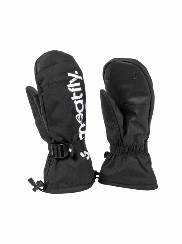 Meatfly pánské rukavice Osbourne Black | Černá | Velikost L