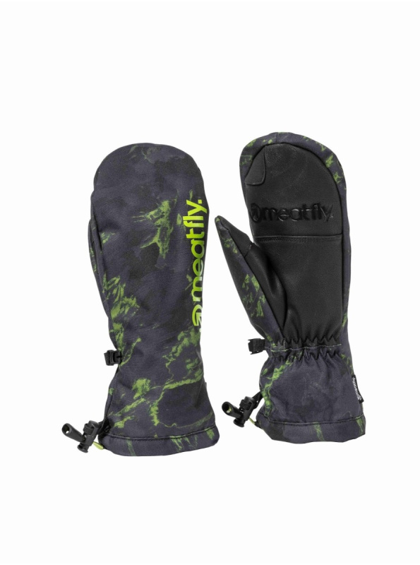 Meatfly dětské rukavice Slayer Mossy Lime | Zelená | Velikost S (10Y)