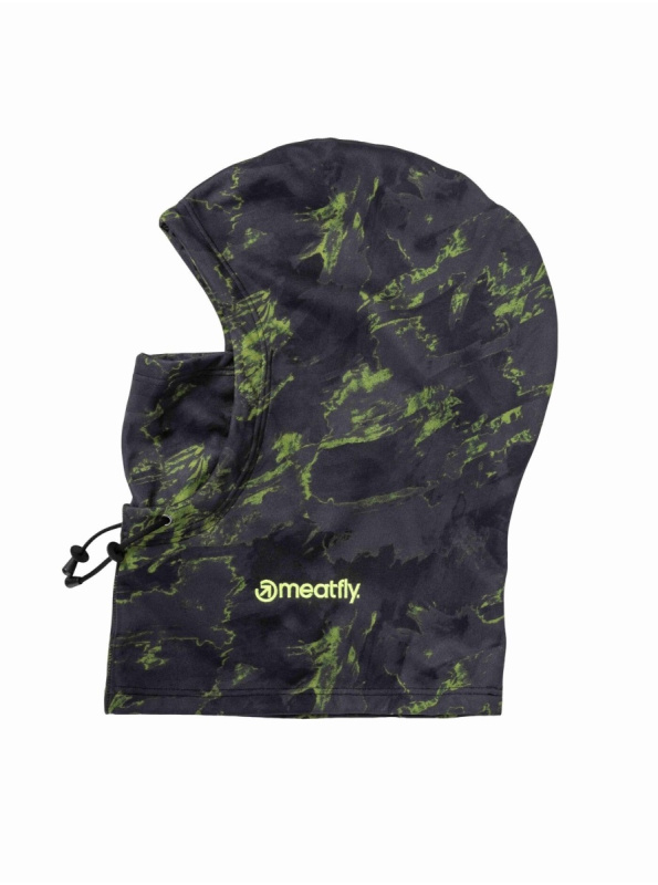 Meatfly kukla Conceal Lime Mossy | Černá | Velikost Oversized