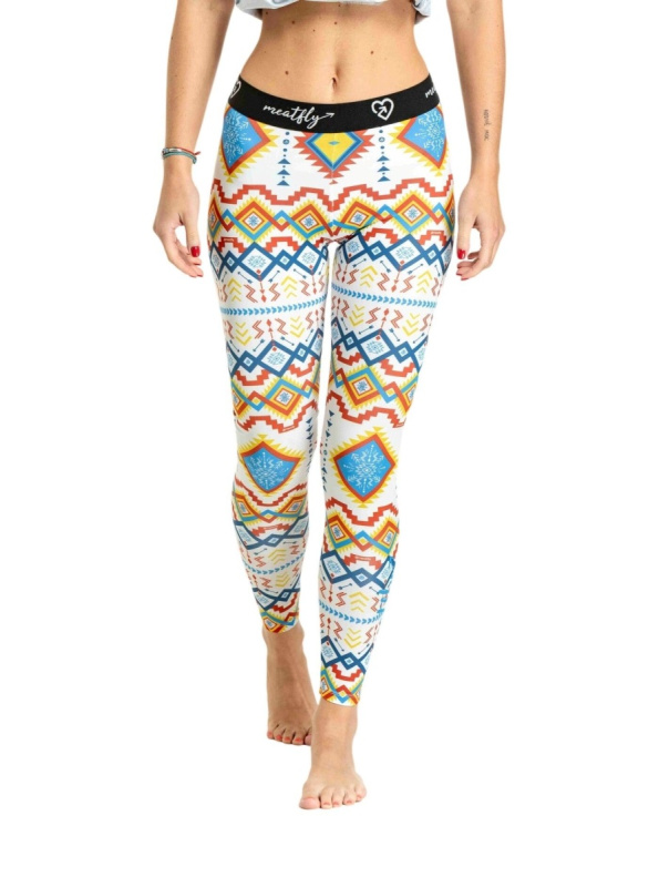 Meatfly dámské termo kalhoty Taro White Jones | Bílá | Velikost S