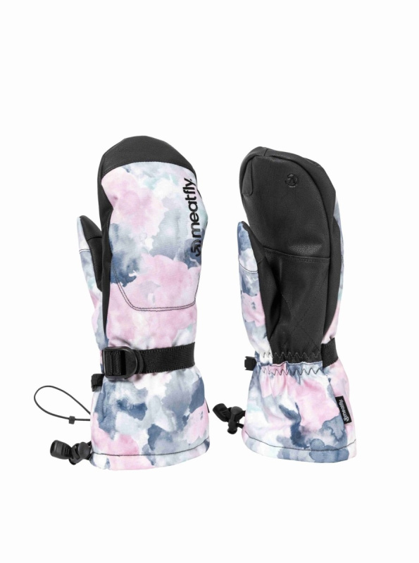 Meatfly dámské rukavice Manson Clouds Pink | Růžová | Velikost XL