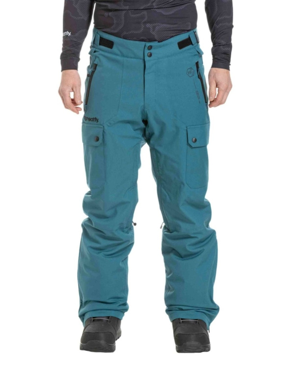 Meatfly pánské SNB & SKI kalhoty Gary Deep Ocean | Modrá | Velikost XL