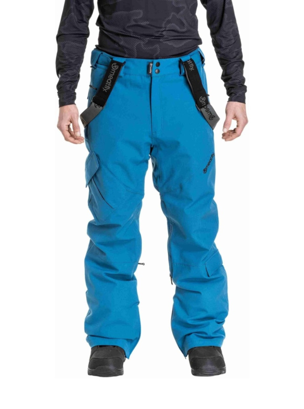 Meatfly pánské SNB & SKI kalhoty Ghost Blue | Modrá | Velikost L