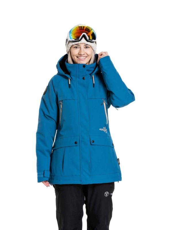 Meatfly dámská SNB & SKI bunda Terra Blue | Modrá | Velikost M