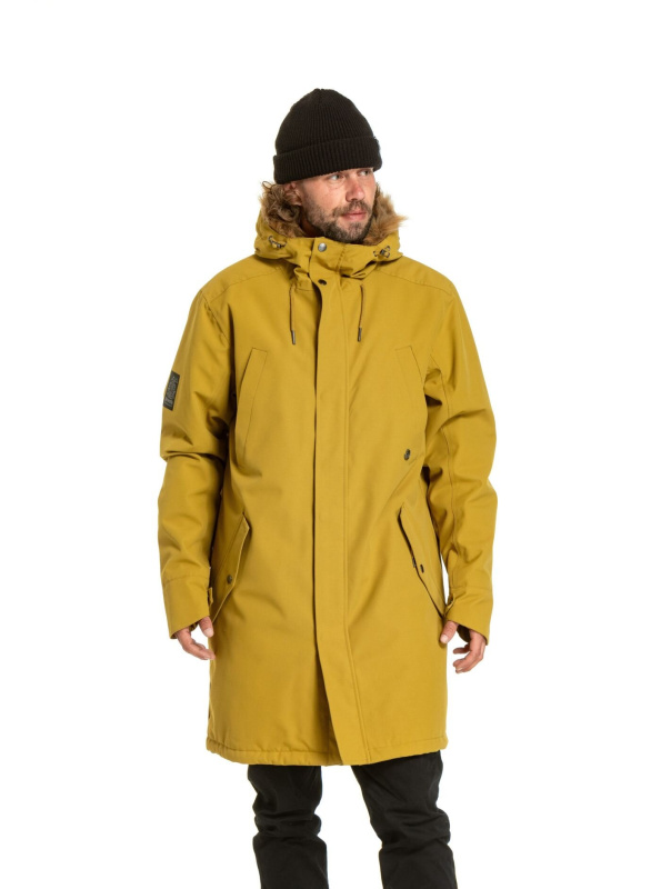 Meatfly pánská zimní bunda Lars Golden Olive | Zelená | Velikost L