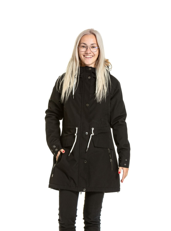 Meatfly dámská parka Aubrey Black | Černá | Velikost XS