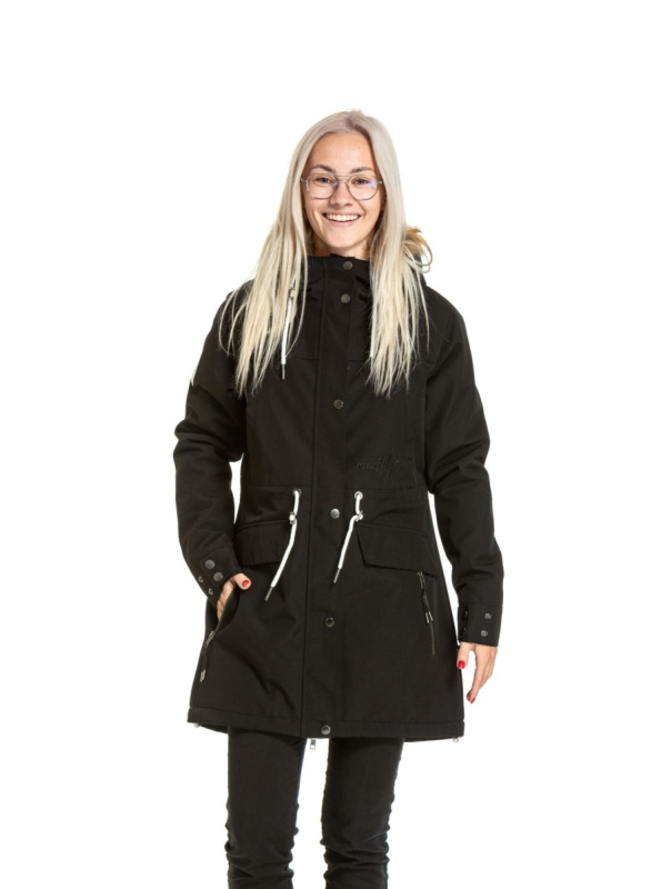 Meatfly dámská parka Aubrey Black | Černá | Velikost L