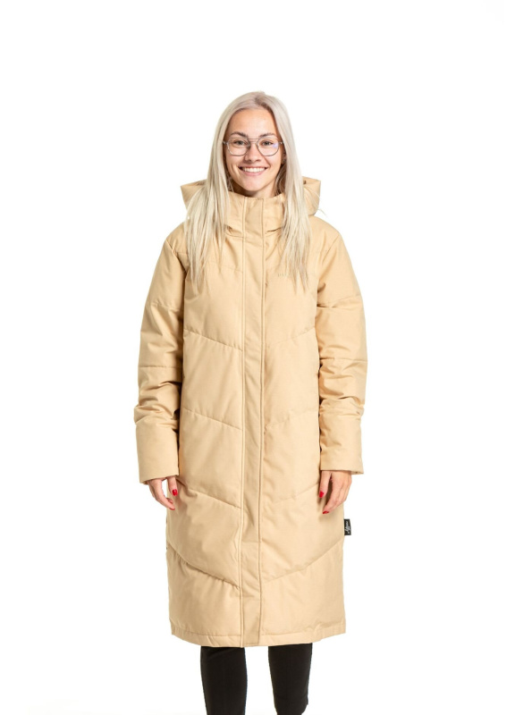 Meatfly dámská zimní bunda Chloe Beige | Písková | Velikost XXL