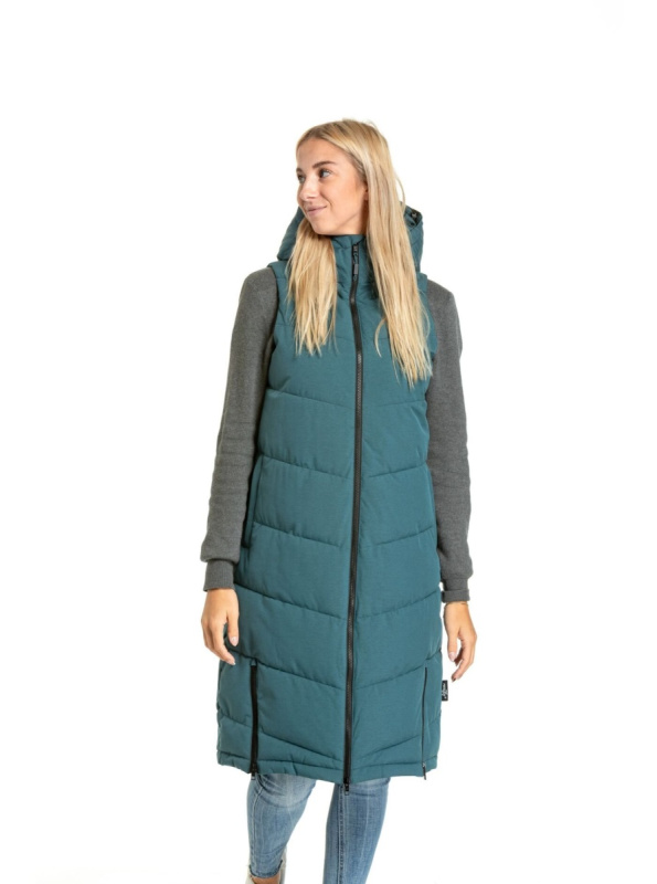 Meatfly dámská vesta Tama Deep Ocean | Modrá | Velikost XL