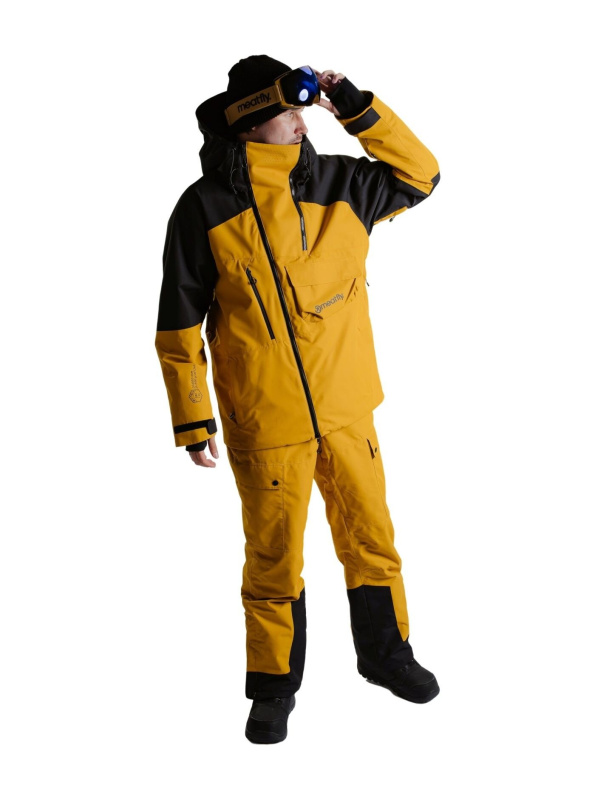 Meatfly pánská SNB & SKI bunda Blake Chai Tea Latte | Písková | Velikost L