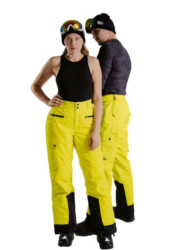 Meatfly unisex SNB & SKI kalhoty Andry Lime | Zelená | Velikost S