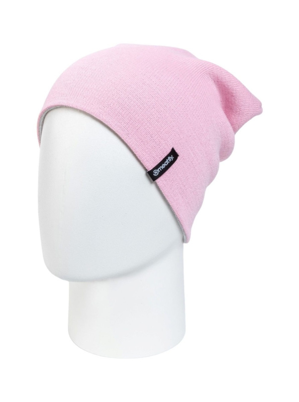 Meatfly oboustranný kulich Logan Pink / White Heather | Růžová | Velikost One Size