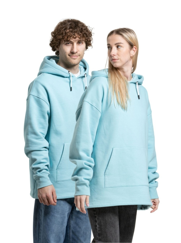 Meatfly unisex mikina Omani Plume | Modrá | Velikost S