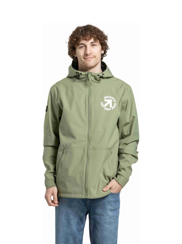 Meatfly pánská street bunda Finn Olive | Zelená | Velikost XL