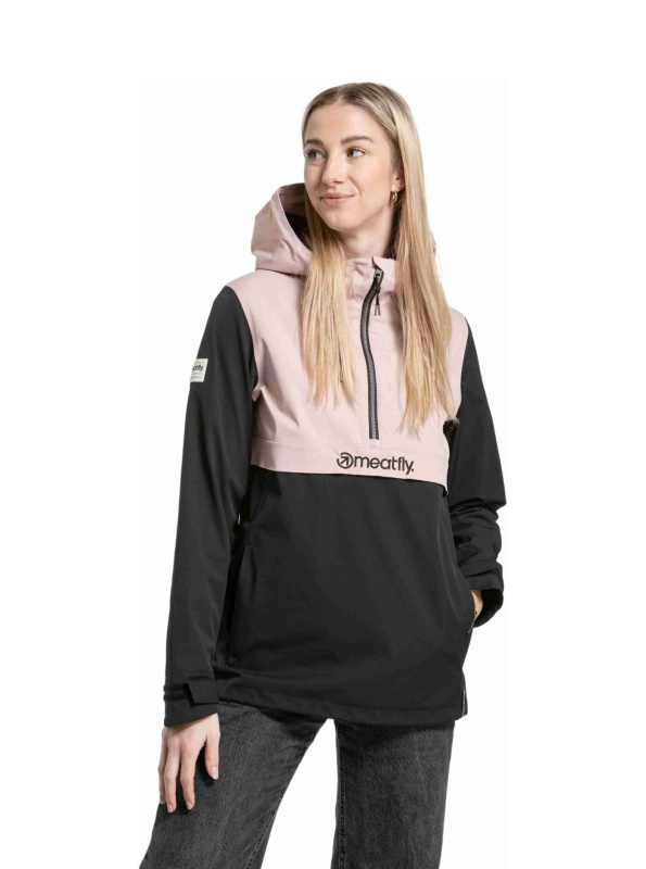 Meatfly dámská street bunda Kalle Pink / Black | Černá | Velikost XS