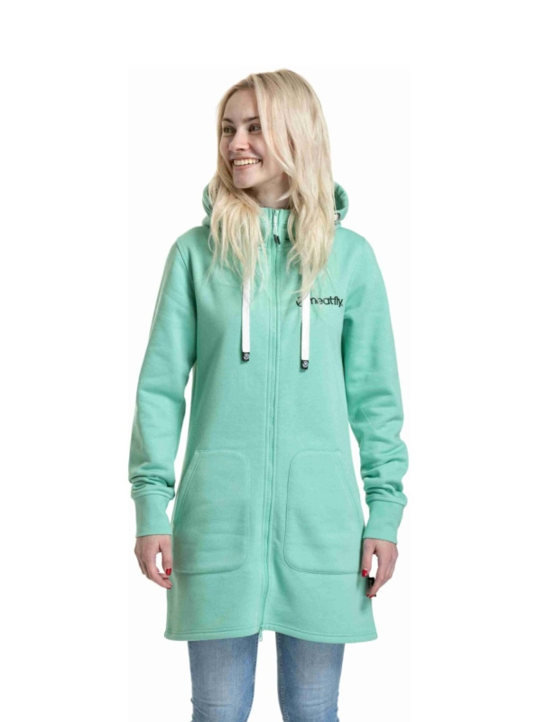 Meatfly dámská mikina Clair Jade Green | Zelená | Velikost XL