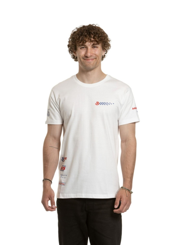 Meatfly pánské tričko Furious White | Bílá | Velikost XL | 100% bavlna