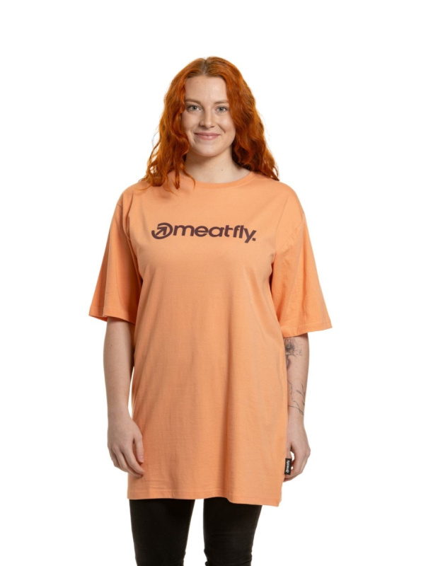 Meatfly dámské tričko Rory Coral Sand | Oranžová | Velikost M | 100% bavlna