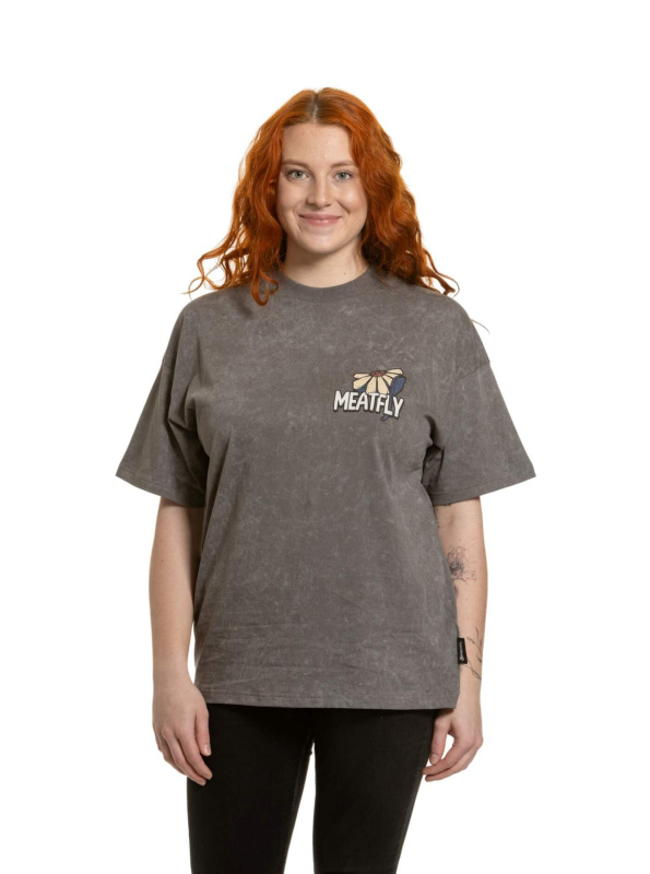 Meatfly dámské tričko Vexey Pewter Flowers | Mnohobarevná | Velikost XL | 100% bavlna