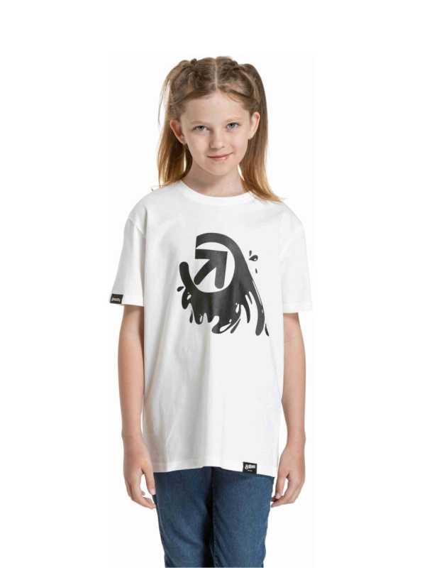 Meatfly dětské tričko Splash White | Bílá | Velikost 158 | 100% bavlna
