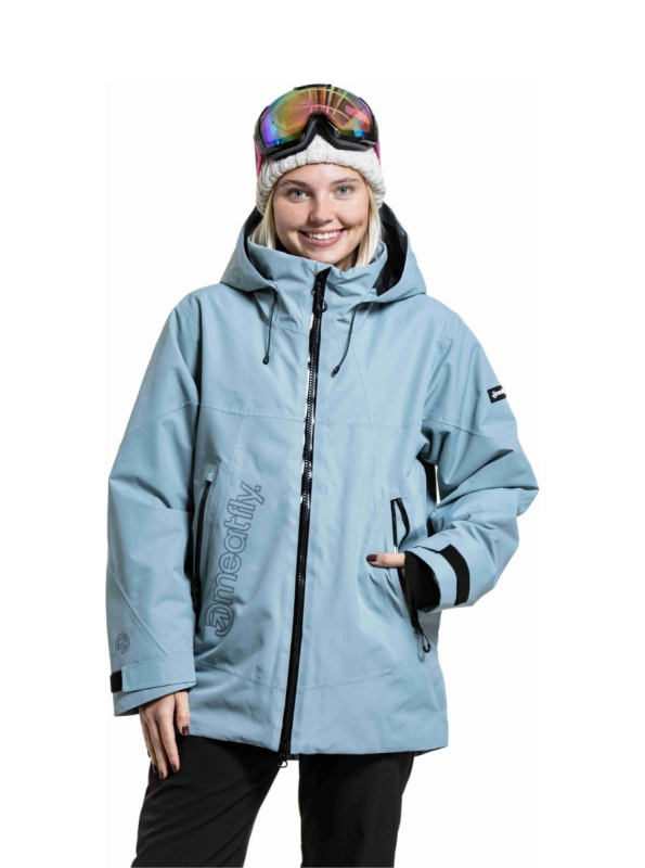 Meatfly dámská SNB & SKI bunda Gaia Cloud | Mnohobarevná | Velikost XL