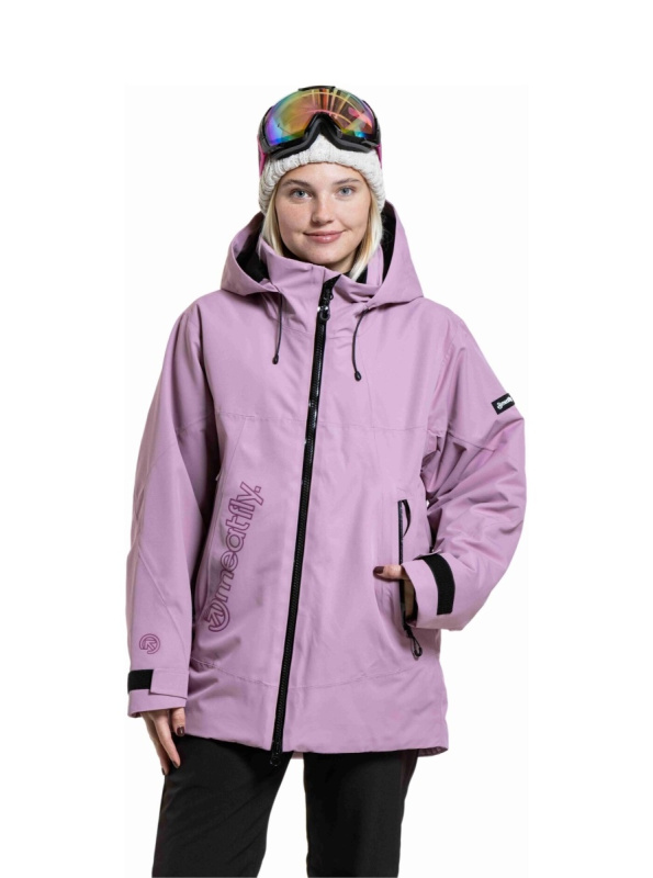 Meatfly dámská SNB & SKI bunda Gaia Rose | Růžová | Velikost M