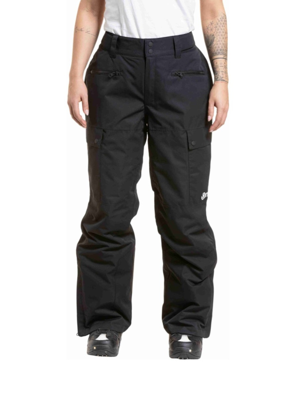 Meatfly unisex SNB & SKI kalhoty Andry Black | Černá | Velikost M