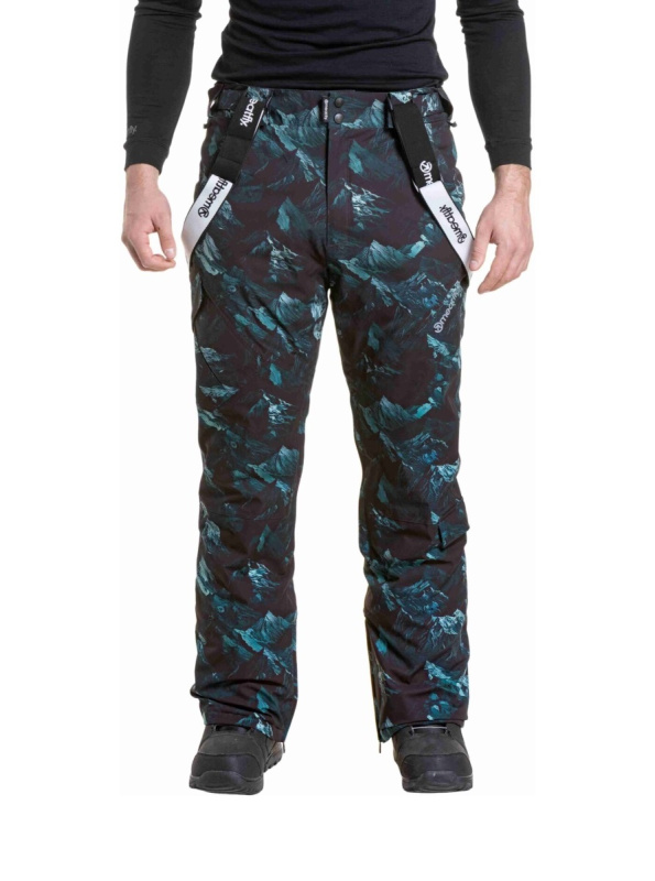 Meatfly pánské SNB & SKI kalhoty Ghost Mountains | Černá | Velikost M