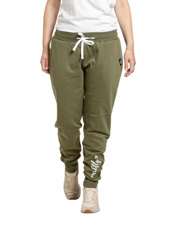 Meatfly dámské tepláky Toy Olive | Zelená | Velikost M