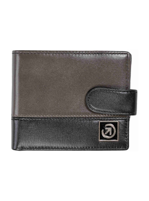 Meatfly kožená peněženka Nathan Premium Grey | Šedá | Velikost One Size