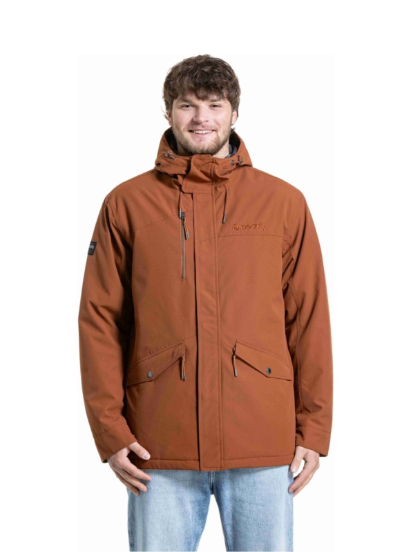 Meatfly pánská zimní bunda Nils Brown | Hnědá | Velikost L