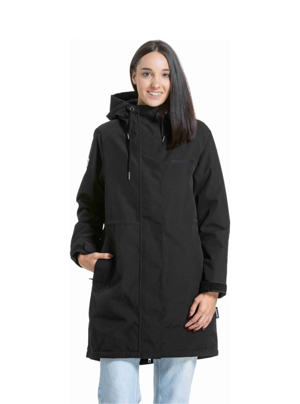 Meatfly dámská parka Lana Black | Černá | Velikost XXL