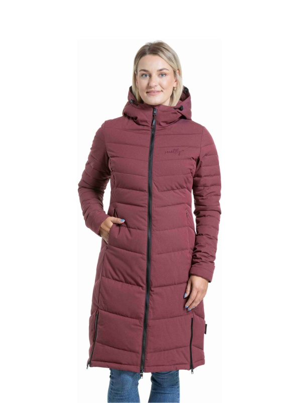 Meatfly dámská zimní bunda Olympa Pomegranate | Červená | Velikost XL