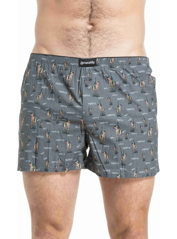 Meatfly pánské trenýrky Agostino Horse Double Pack | Mnohobarevná | Velikost XXL