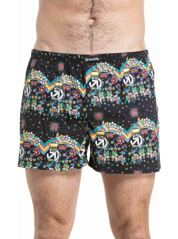 Meatfly pánské trenýrky Agostino Garden Double Pack | Zelená | Velikost S