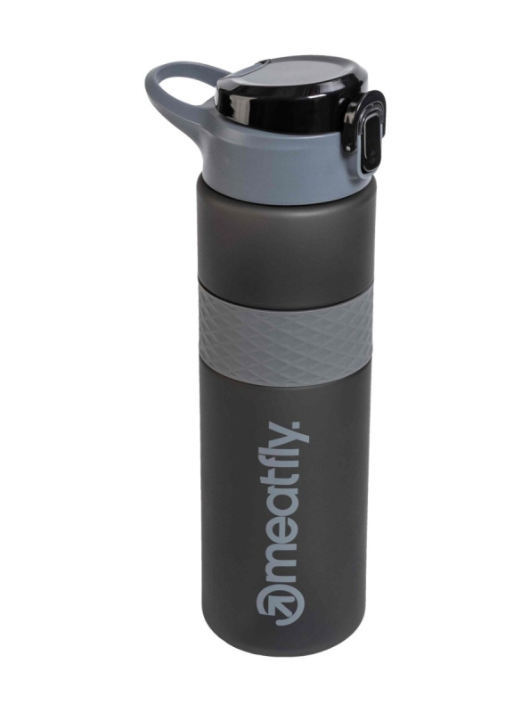 Meatfly láhev na vodu Gordie Black | Černá | Objem 900 ML