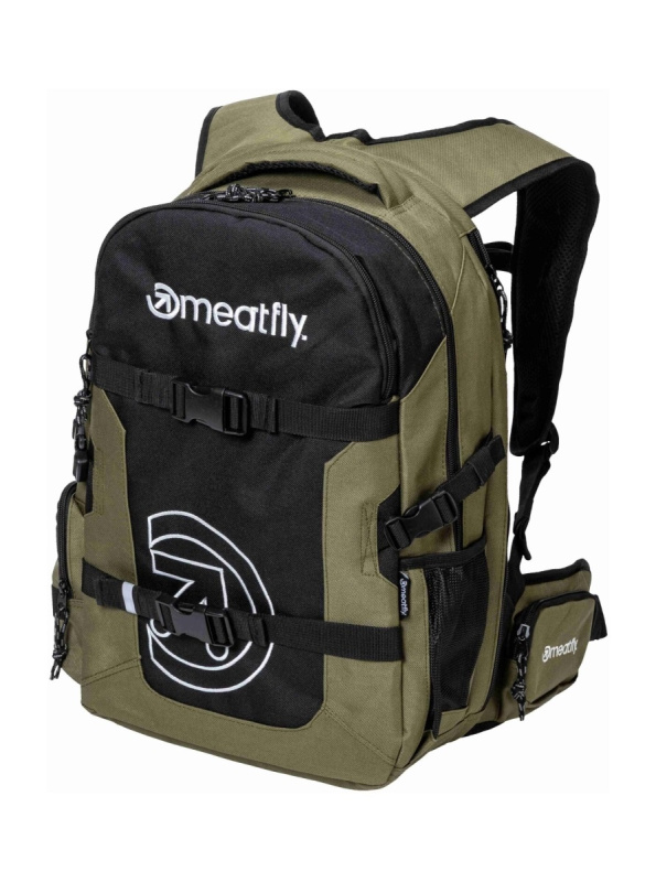 Meatfly batoh Ramble Olivine 26 L | Černá | Objem 26 L
