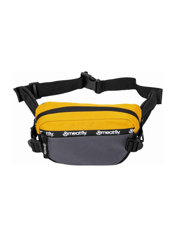 Meatfly ledvinka Dash Dark Grey / Gold | Šedá | Objem 4,8 L