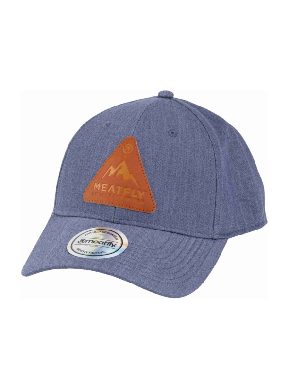 Meatfly kšiltovka Ethan Flexfit Blue Peak | Modrá | Velikost One Size